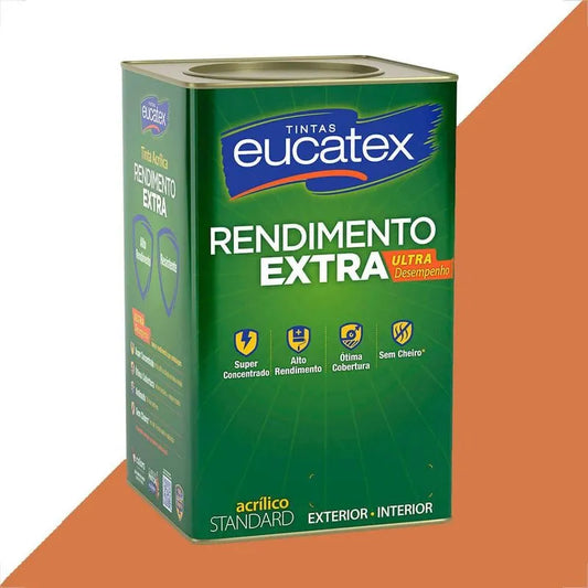 Tinta Acrílica Rendimento Extra 18L Pave De Chocolate - Eucatex