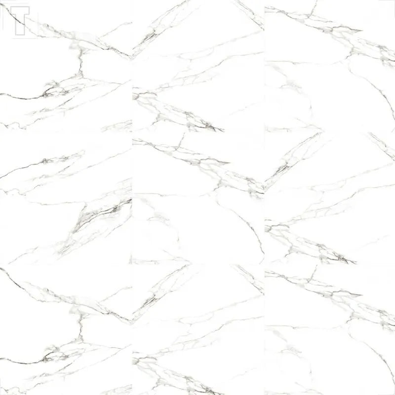 Porcelanato Piastra Di Carrara Lux 94X94 Polido - Embramaco