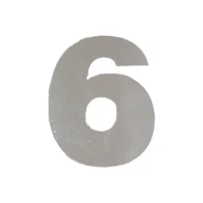 Algarismo número 6 15cm - Requinte