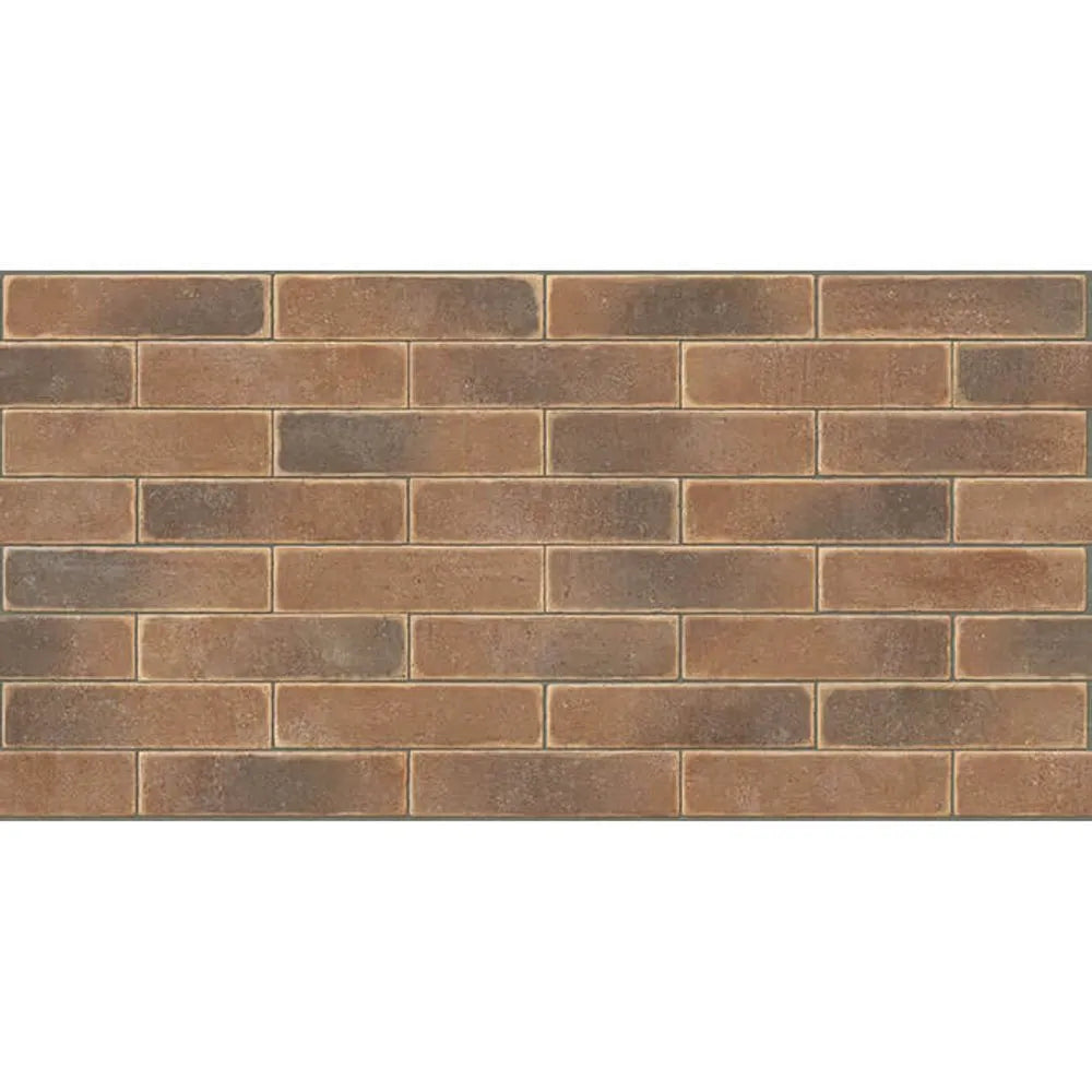 Piso Brick Marrom 60x120 Granilhado - Formigres