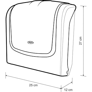Porta Papel Toalha Branco HPPT1 - Japi