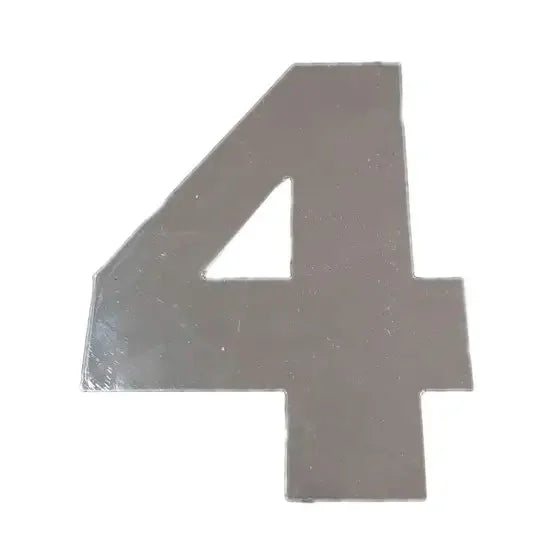 Algarismo número 4 15cm - Requinte