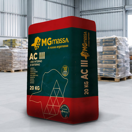 Argamassa AC-III 20KG - MG Massa