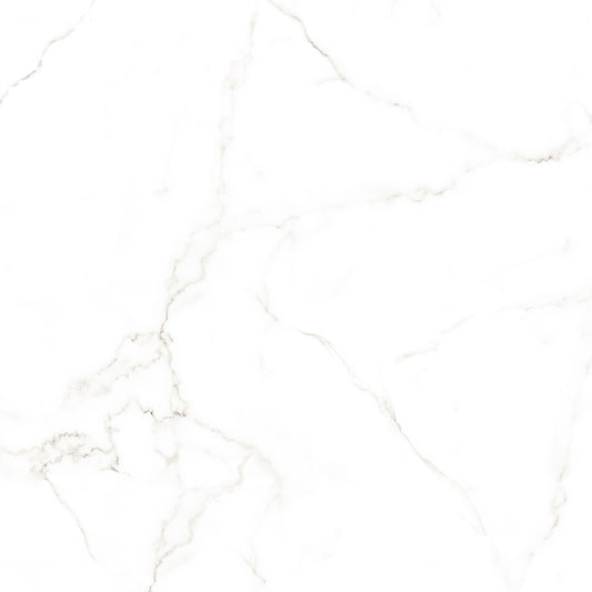 Piso 75x75 Carrara Bianco Polido- Lume