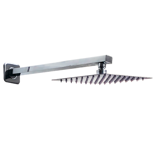 Chuveiro de Parede Slim Inox 20 CM -  Flvx
