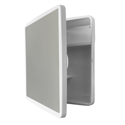 Armário Plastico para Banheiro Master Branco 35x32x9,5 - Cipla