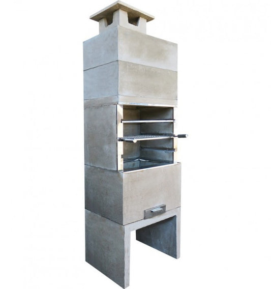 Churrasqueira Predial Lisa Com 2 Modulos 651 - Torres Grill