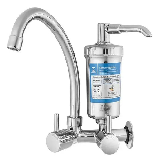 Torneira Com Filtro 1173 Parede 1/2 C59 Bica Móvel - Kelly