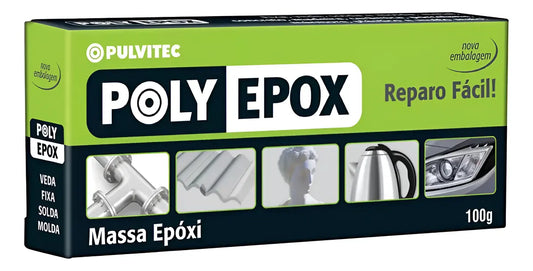 Adesivo 100 Grs Polyepox - Pulvitec