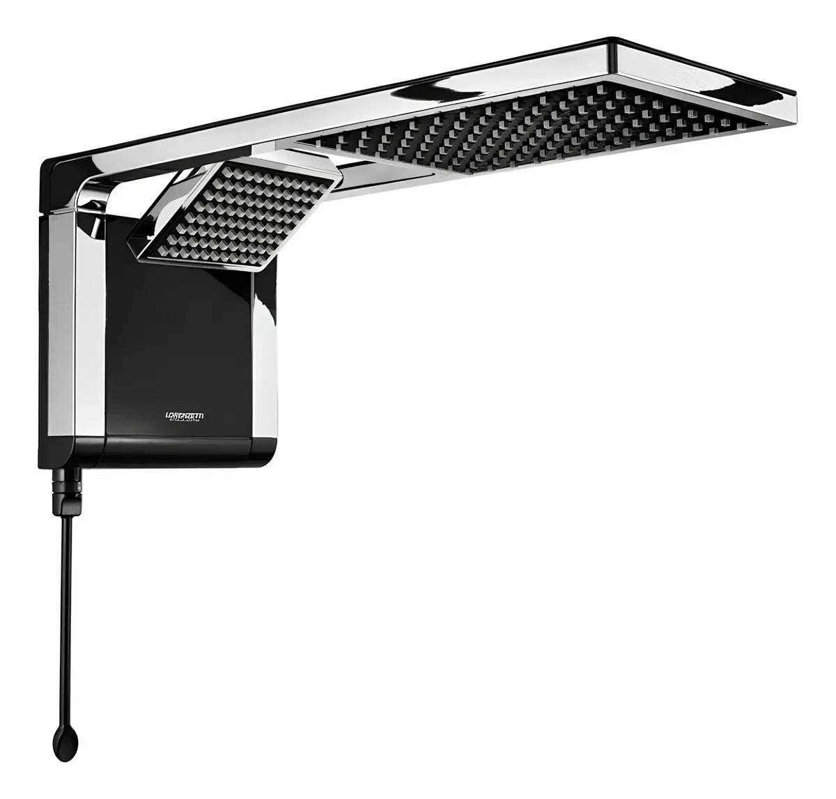 Chuveiro Acqua Duo 127 Preto/Cromado - Lorenzetti
