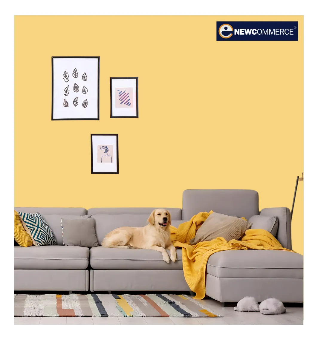 Tinta Acrílica Peg & Pinte 18L Amarelo Canário - Eucatex