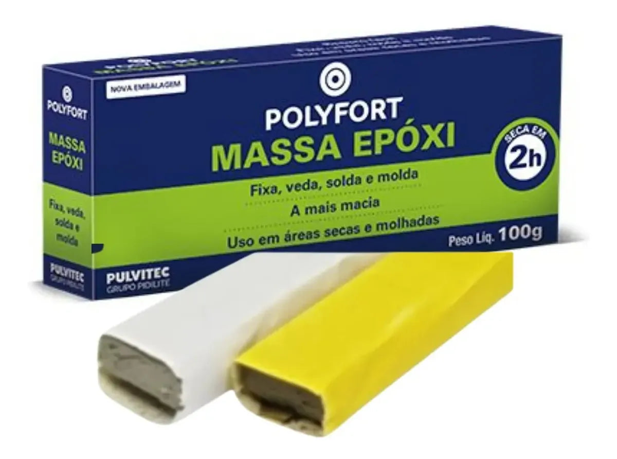 Adesivo 100 Grs Polyepox - Pulvitec