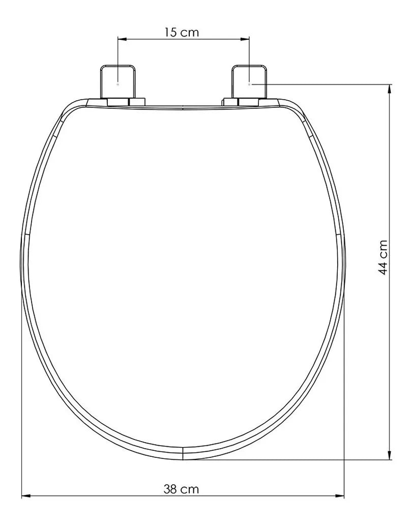 Assento Sanitário Uiversal Solution PP Soft Close Branco - Tupan