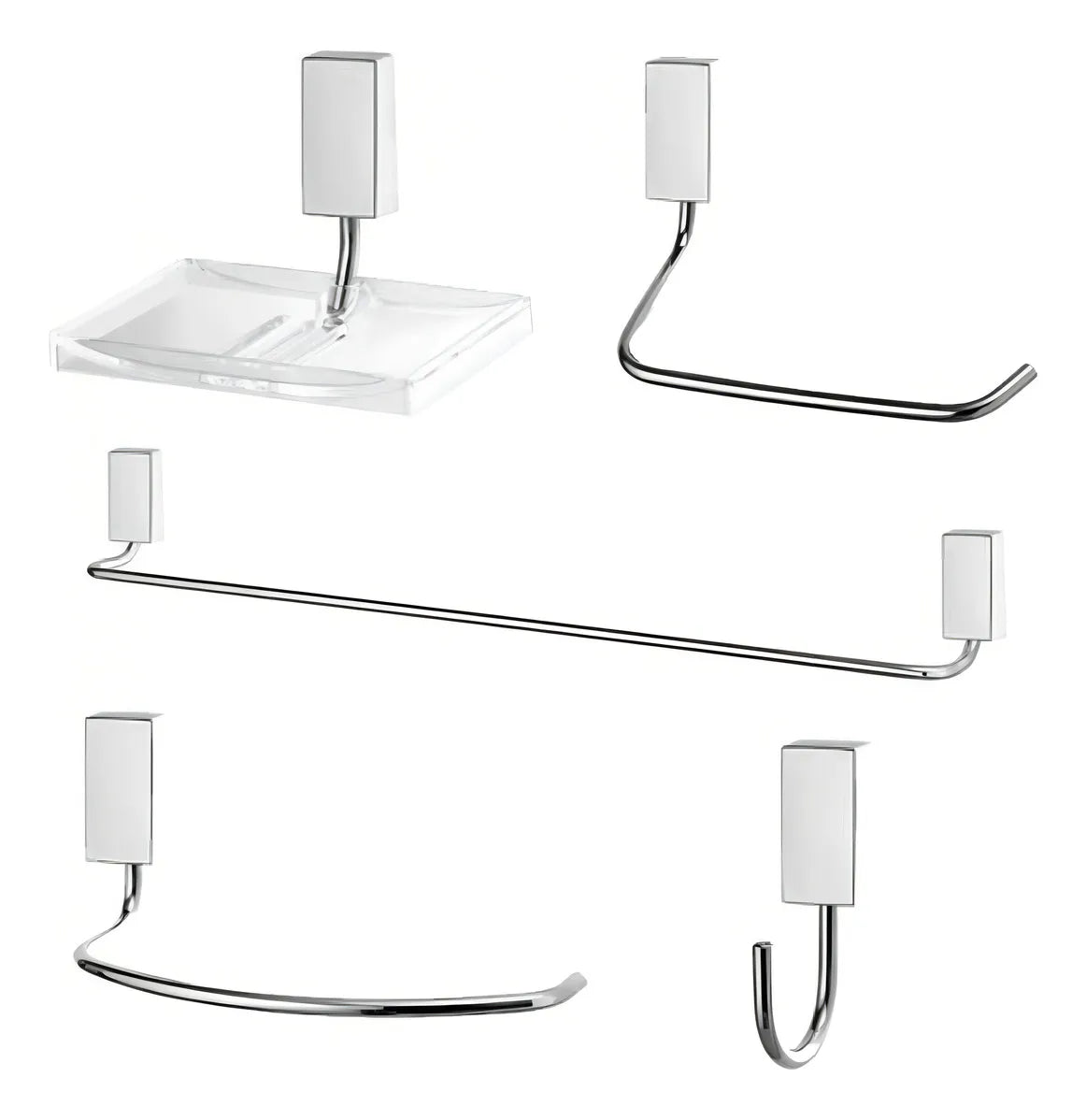 Kit Acessorio Para Banheiro C-05-P C30 7041241 - Lorenzetti