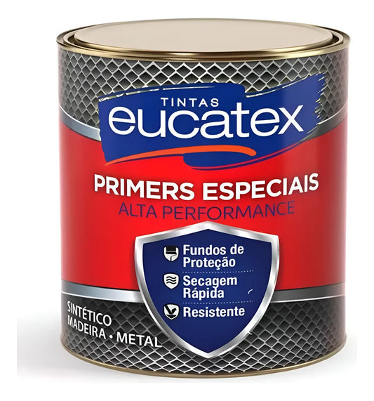 Tinta Fundo 900ML Eucafer Cinza - Eucatex