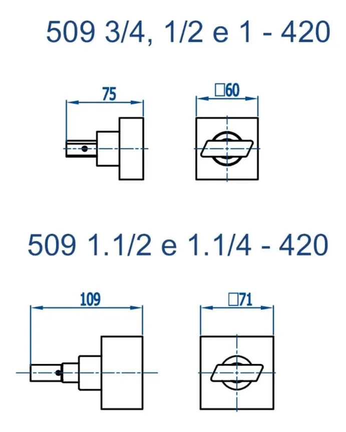 Acabamento Para Registro C420 3/4 509 - Fani