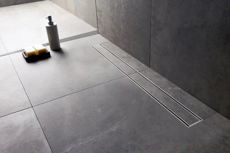 Ralo Invisivel Linear Oculto Sifonado 5X50CM Branco 2062 - Estrela