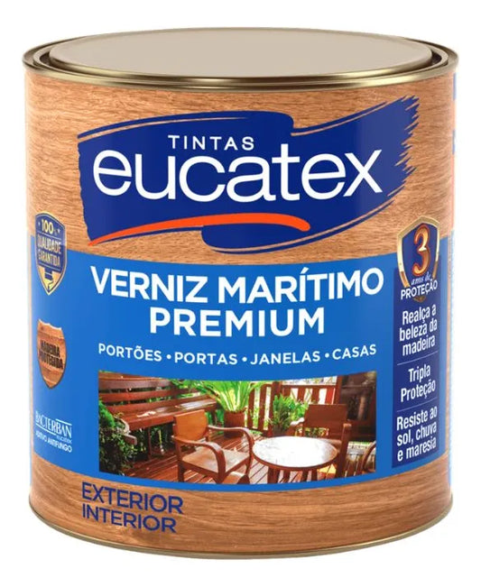 Verniz Marítimo Brilhante 900ML- Eucatex