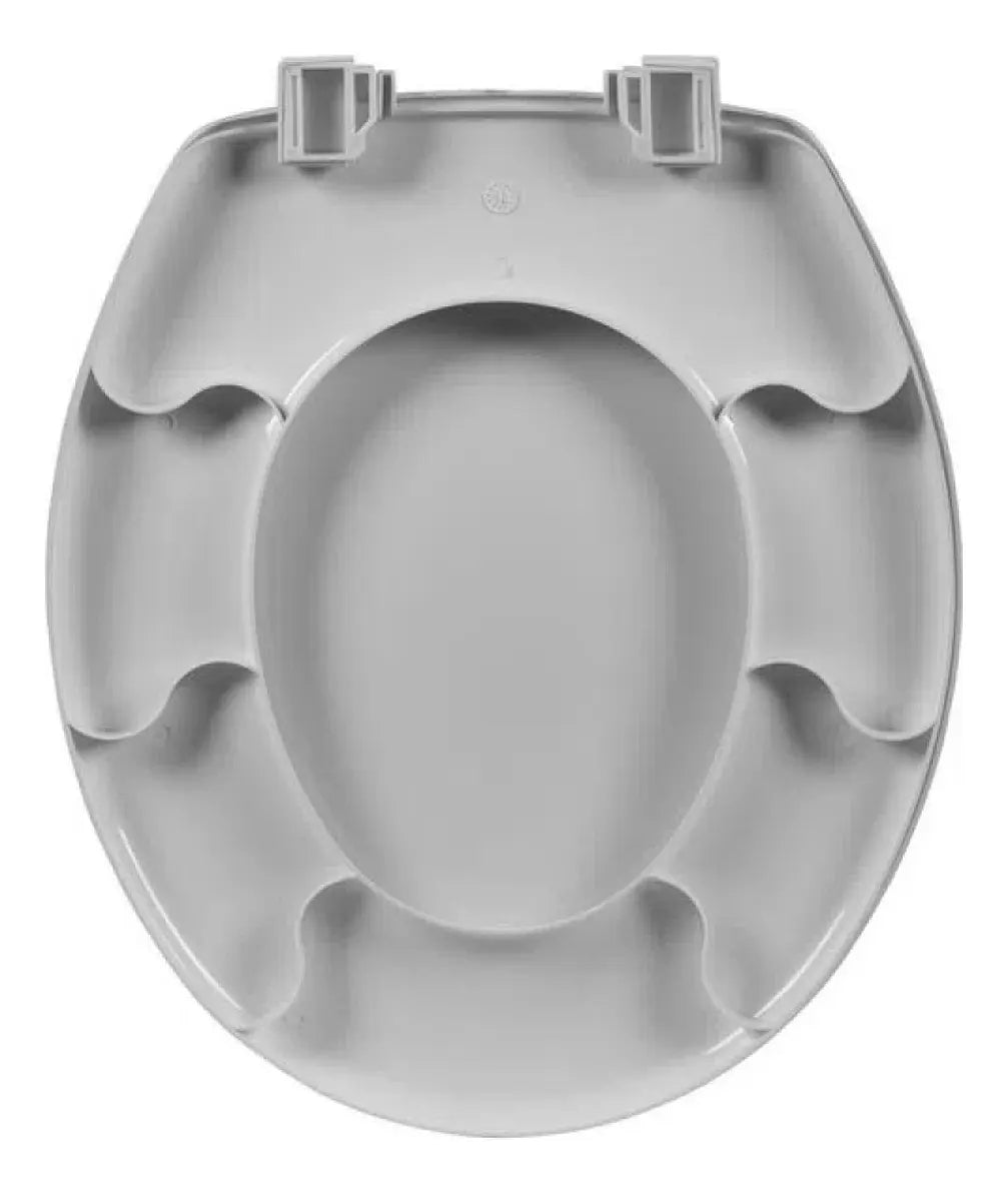Assento Simples Oval Universal Branco - Viqua