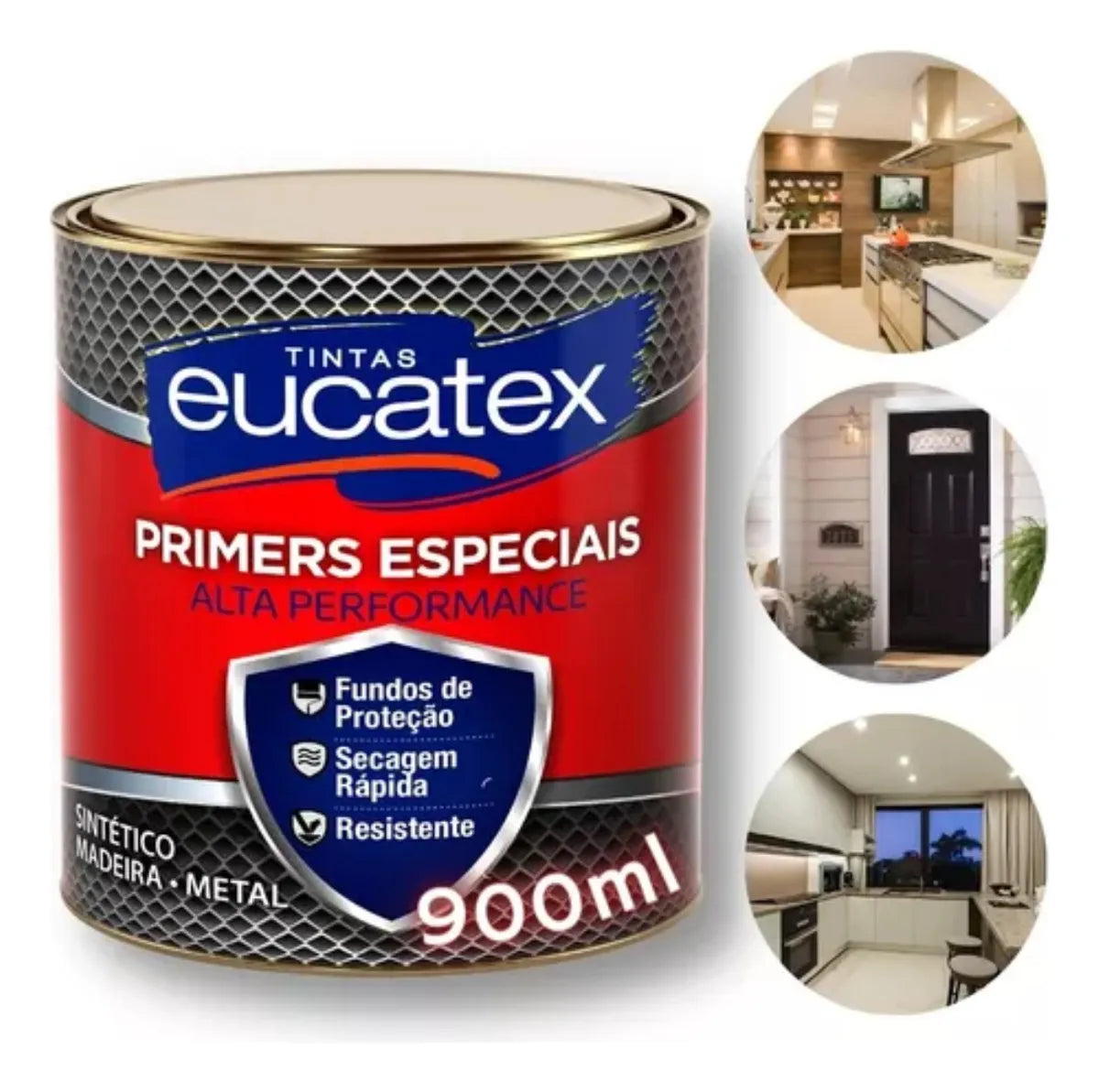 Tinta Fundo 3,6L Grafite Claro - Eucatex