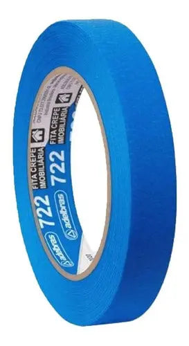 Fita Crepe 24MM X 50MT Azul 722 - Adelbras