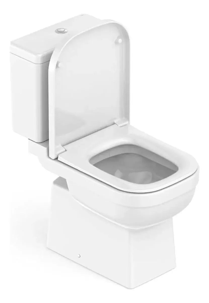 Kit Bacia e Caixa Acoplada Elite Branco Com Acessorios - Celite
