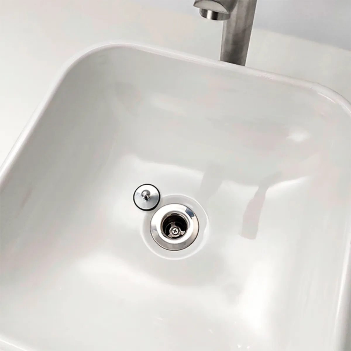 Valvula Para Lavatorio Universal 11/4 Plastico + Inox - FLVX