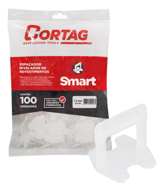 Espaçador Nivelador 1,50 MM Pacote Com 100UN - Cortag