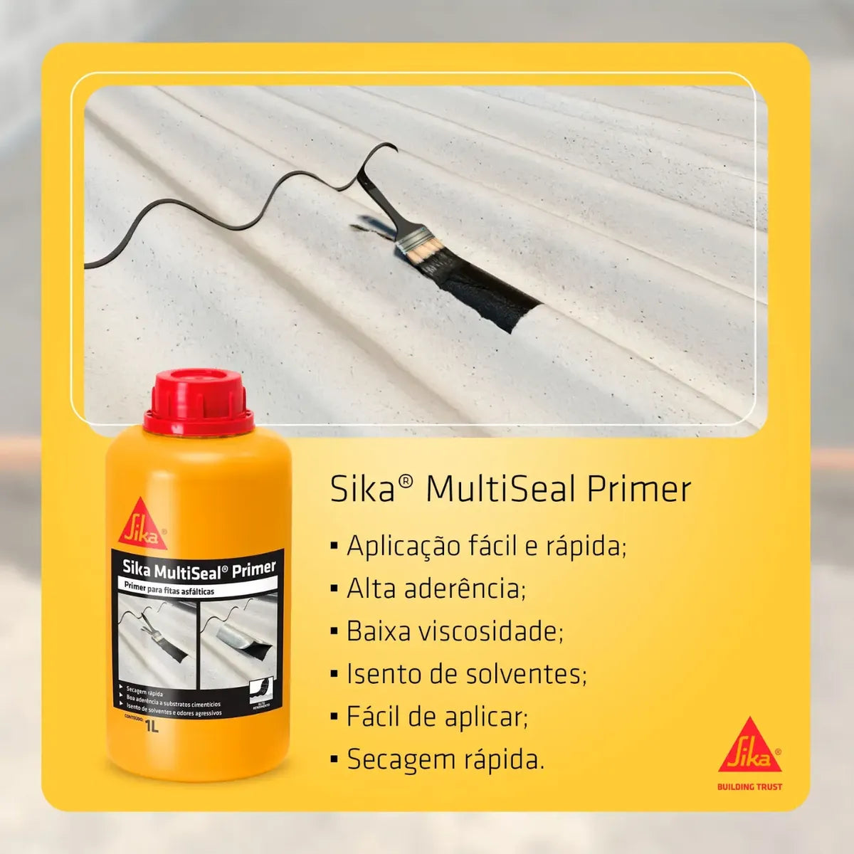 Sika Multiseal Primer 1 Litro - Sika