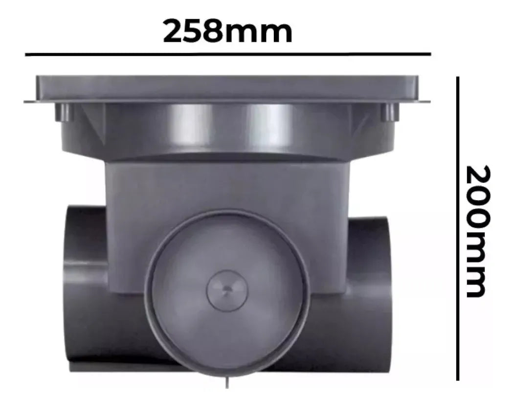 Caixa Inspenção 258X200X258MM 2955 4,2 LitrosS - CIPLA