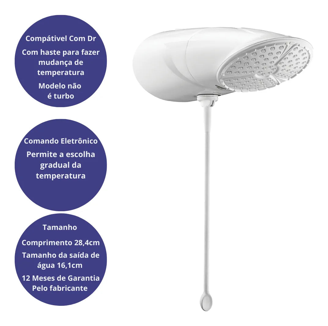 Ducha Top Jet 220X7500 Eletronica - Lorenzetti