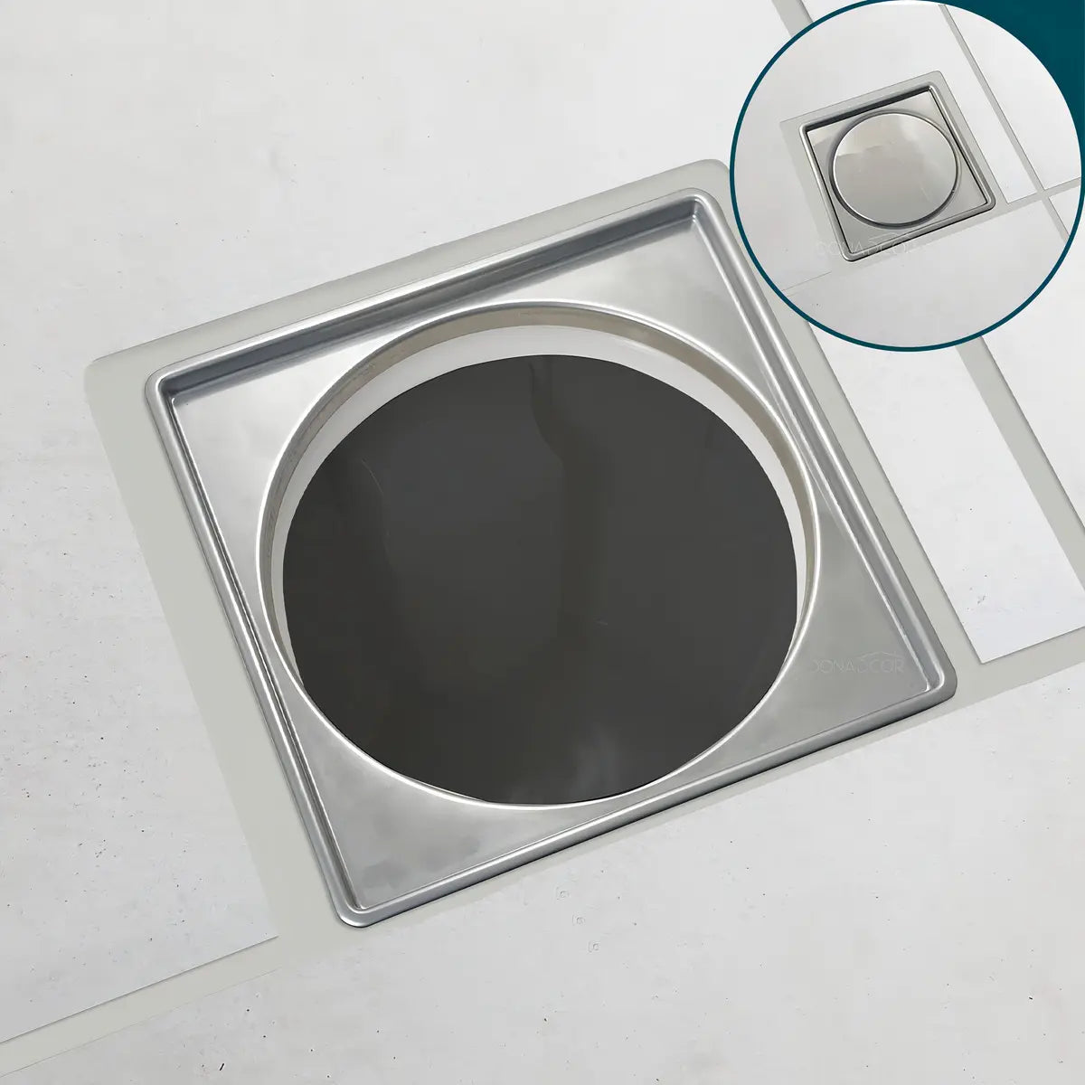 Porta Grelha 10X10 Inox - Flvx