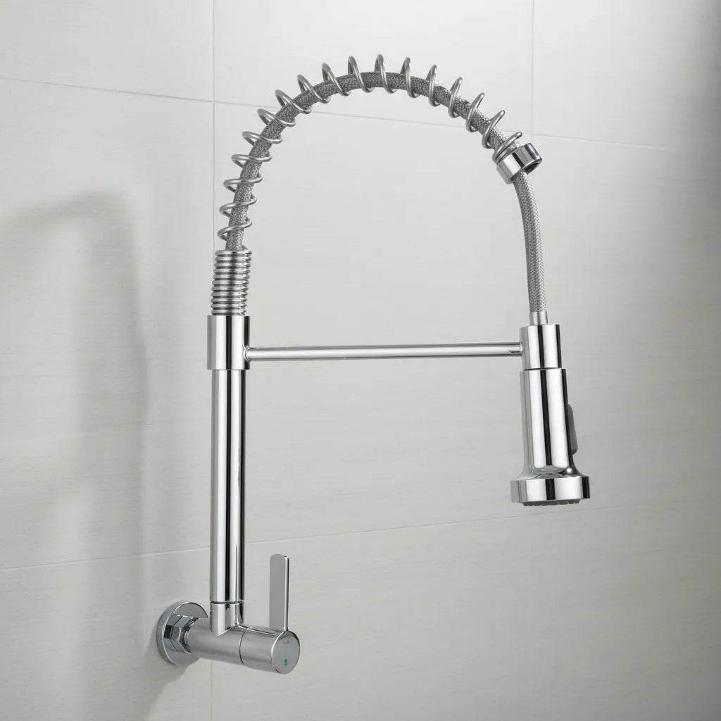 Torneira Para Pia Goumert 462 1/2 FT Parede Light Agua Fria - Kelly