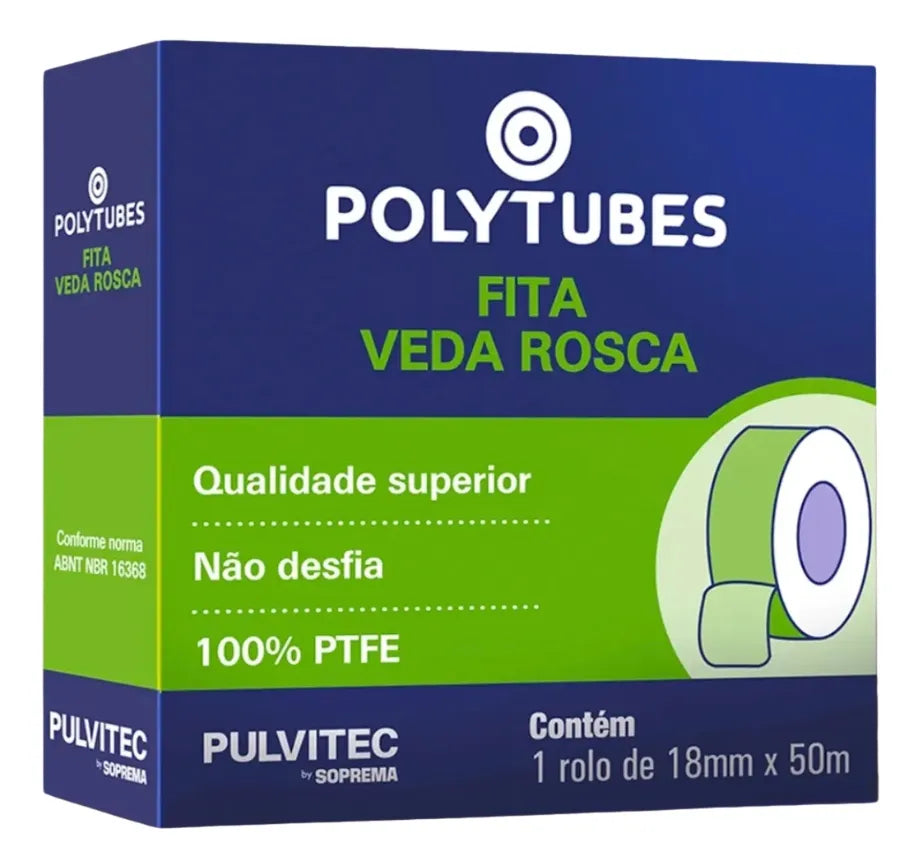 Veda Rosca 18 X 50 - Polytubes
