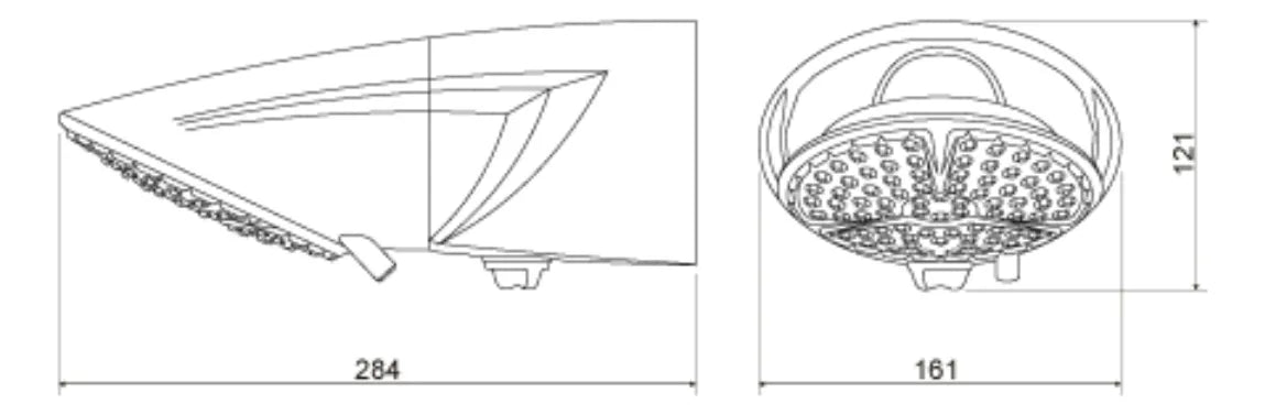 Ducha Top Jet 220X7500 Eletronica - Lorenzetti