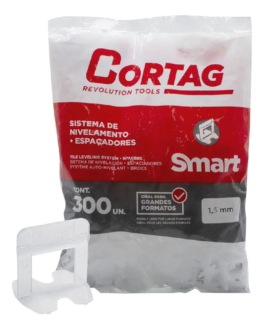 Espaçadpr Nivelador 1,50 MM Caixa Com 300UN - Cortag
