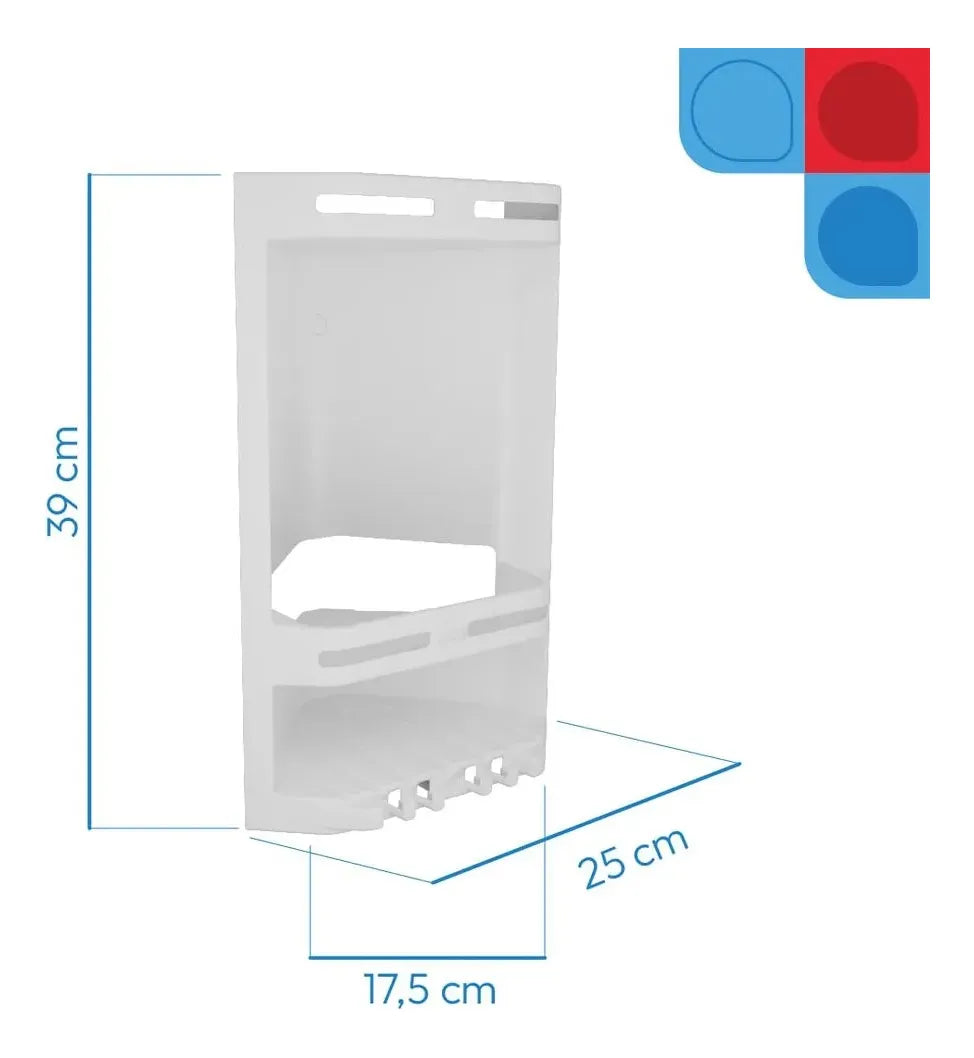 Cantoneira Plastica 17,5x25x39Cm KANT4  - ASTRA