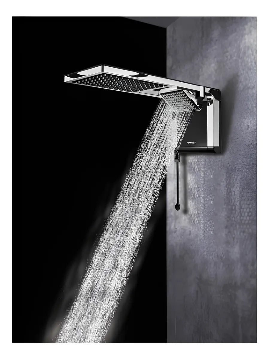 Chuveiro Acqua Duo 127 Preto/Cromado - Lorenzetti