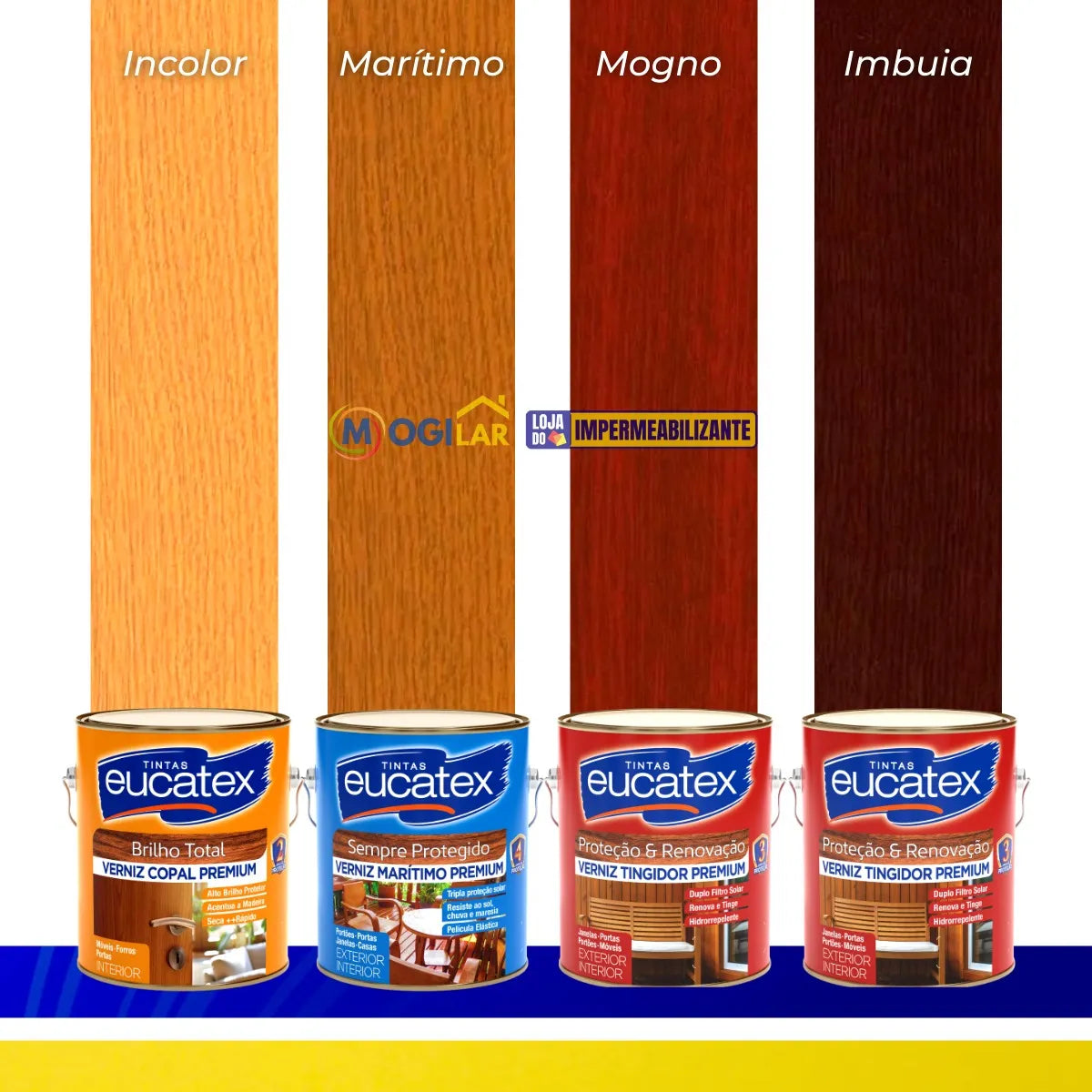 Verniz Tingidor Imbuia 1/4 - Eucatex