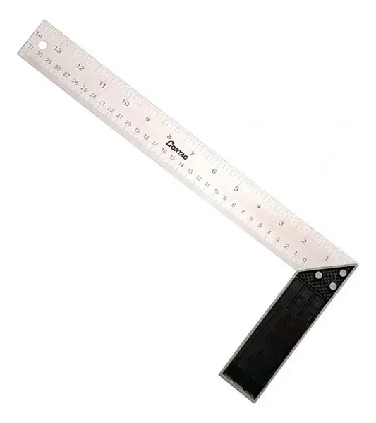 Esquadro Cabo Alumínio 14" 35CM 60168 - Cortag