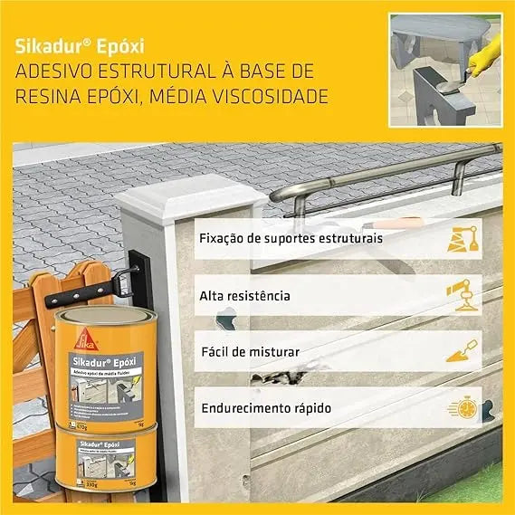 Sikadur Epoxi Branco 1 Kg- Sika