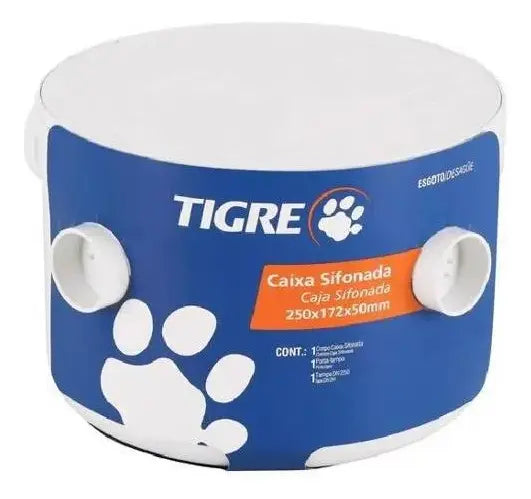Caixa Sifonada Quadrada Branca 250X172X50 132 - Tigre