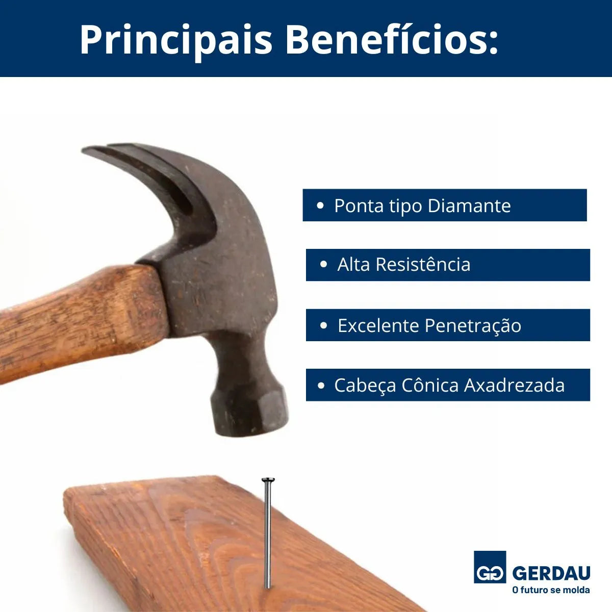 Prego 15X15 Com Cabeça 1 Kg - Gerdau