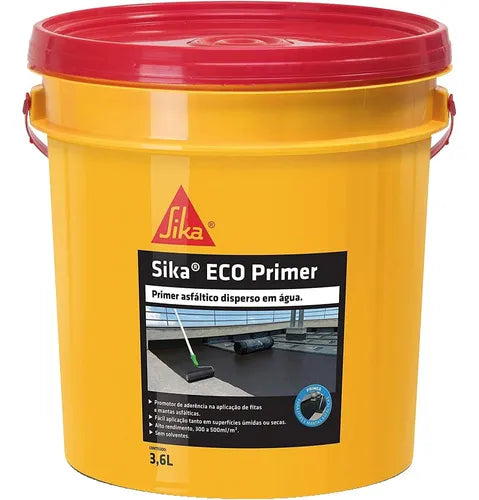 Primer Base Água para Manta Asfáltica  Galão 3,6L - Sika