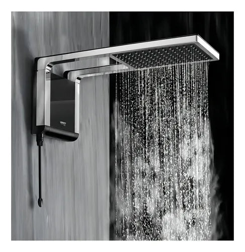 Chuveiro Acqua 220X7500 Storm Ultra Black/Cromado - LORENZETTI
