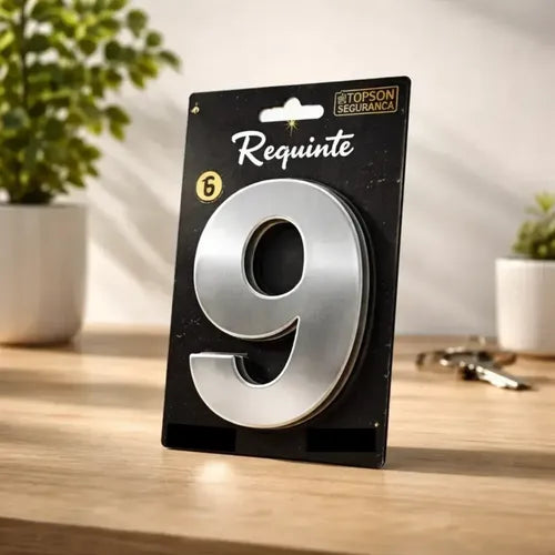 Algarismo número 9 15cm - Requinte