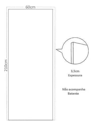 Porta Prancheta Mogno 210cmx60cm - Mgm