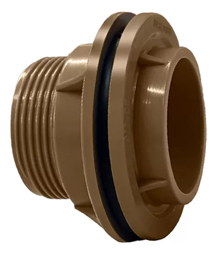 Adaptador Flange 25mm 3/4 para caixa d'água - Tubozan