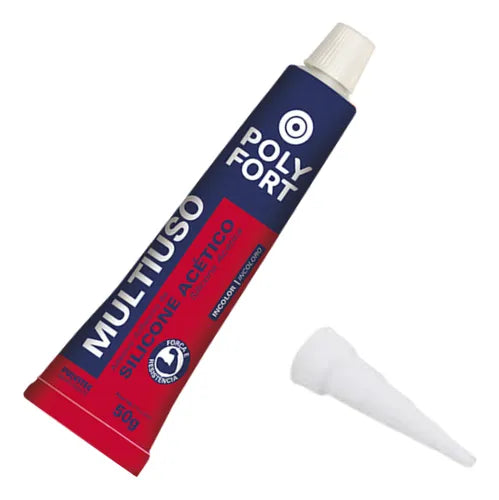 Adesivo Silicone 40/50G Incolor - Pulvitec