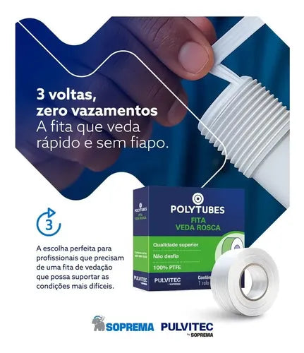 Veda Rosca 18 X 10 - Polytubes